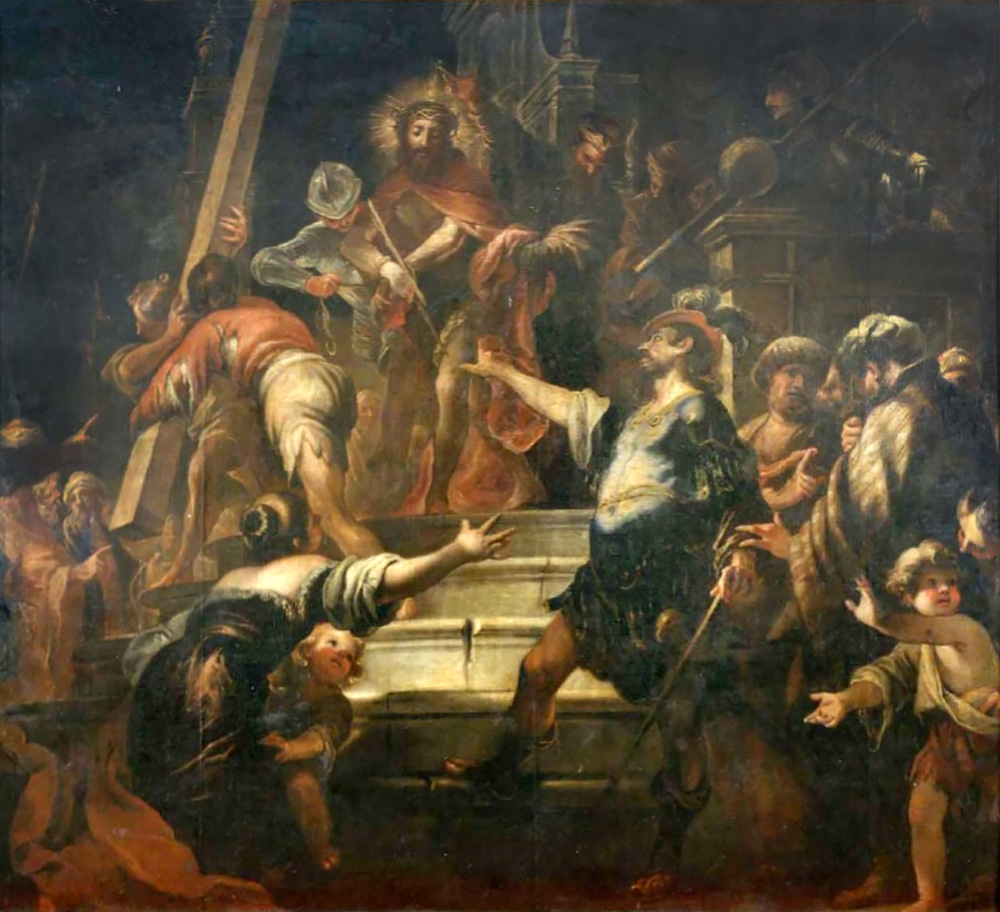 christ sentenced to death by pontius pilate